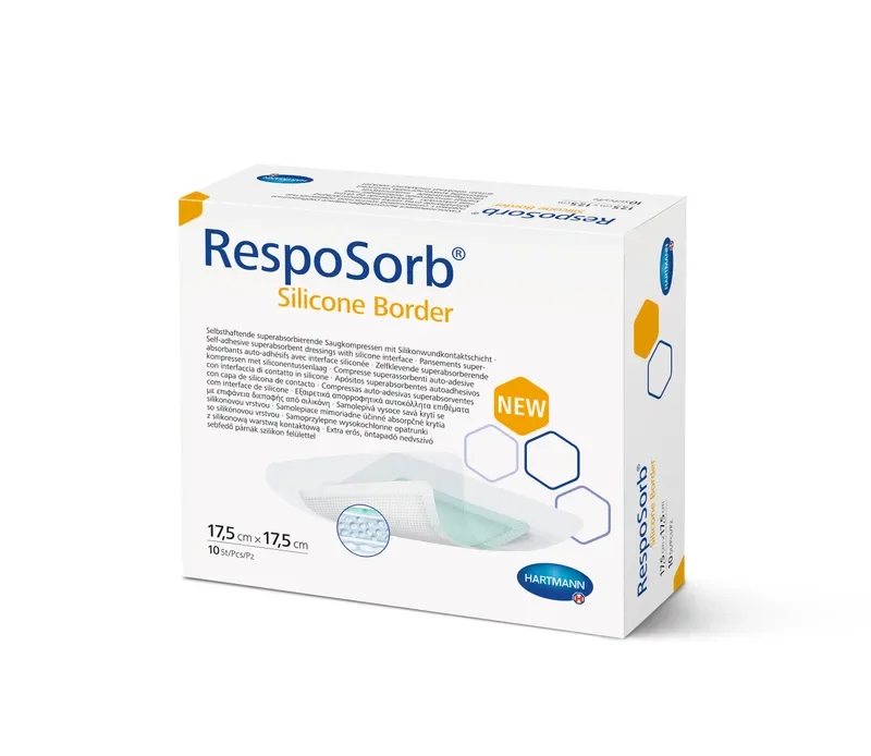 RespoSorb Silicone Border 10 x 10 cm