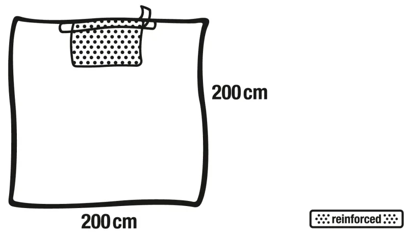 Foliodrape afddk verst 170 x 300 cm