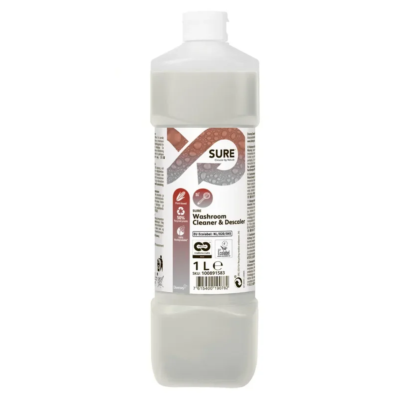 Sure Washroom Cleaner & Descaler - sanitairreiniger en ontkalker
