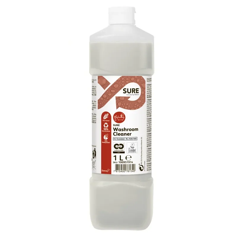 Sure Washroom Cleaner - sanitairreiniger voor dagelijks gebruik