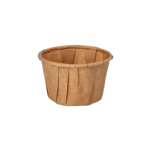 Sauscups 35 ml (1,25 oz), papier Ø 4,3 x 3 cm bruin